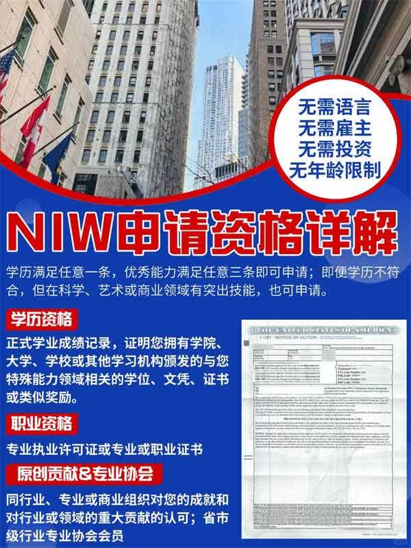 美國NIW更適合高學(xué)歷人才的快速通道