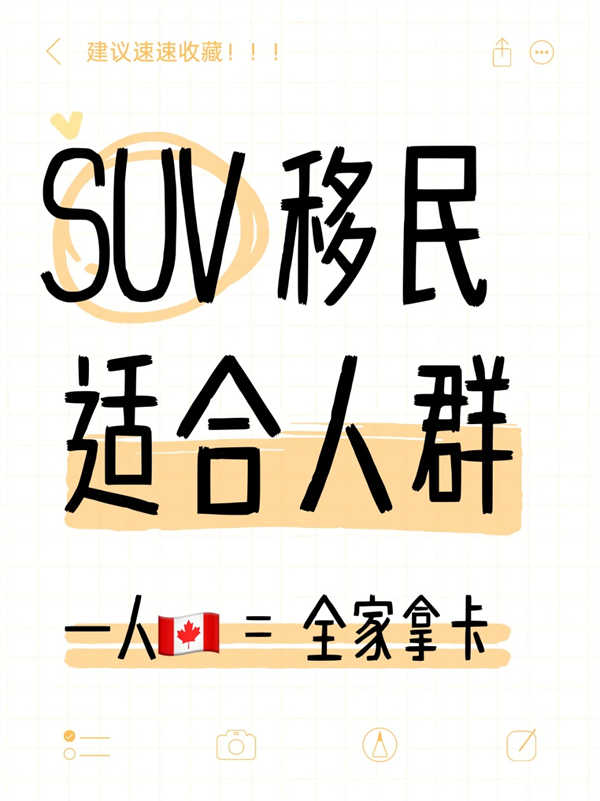 加拿大SUV適合什么人群？